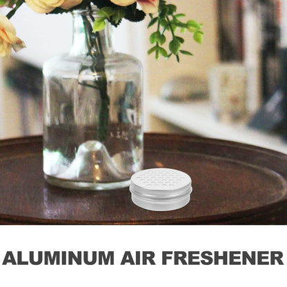 VILLCASE 10pcs Aluminum Air Diffuser Box – Scent Training & Home Aroma Tins