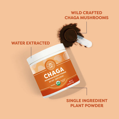 Vimergy Chaga Powder - Superfood Cellular & Cardiovascular Support