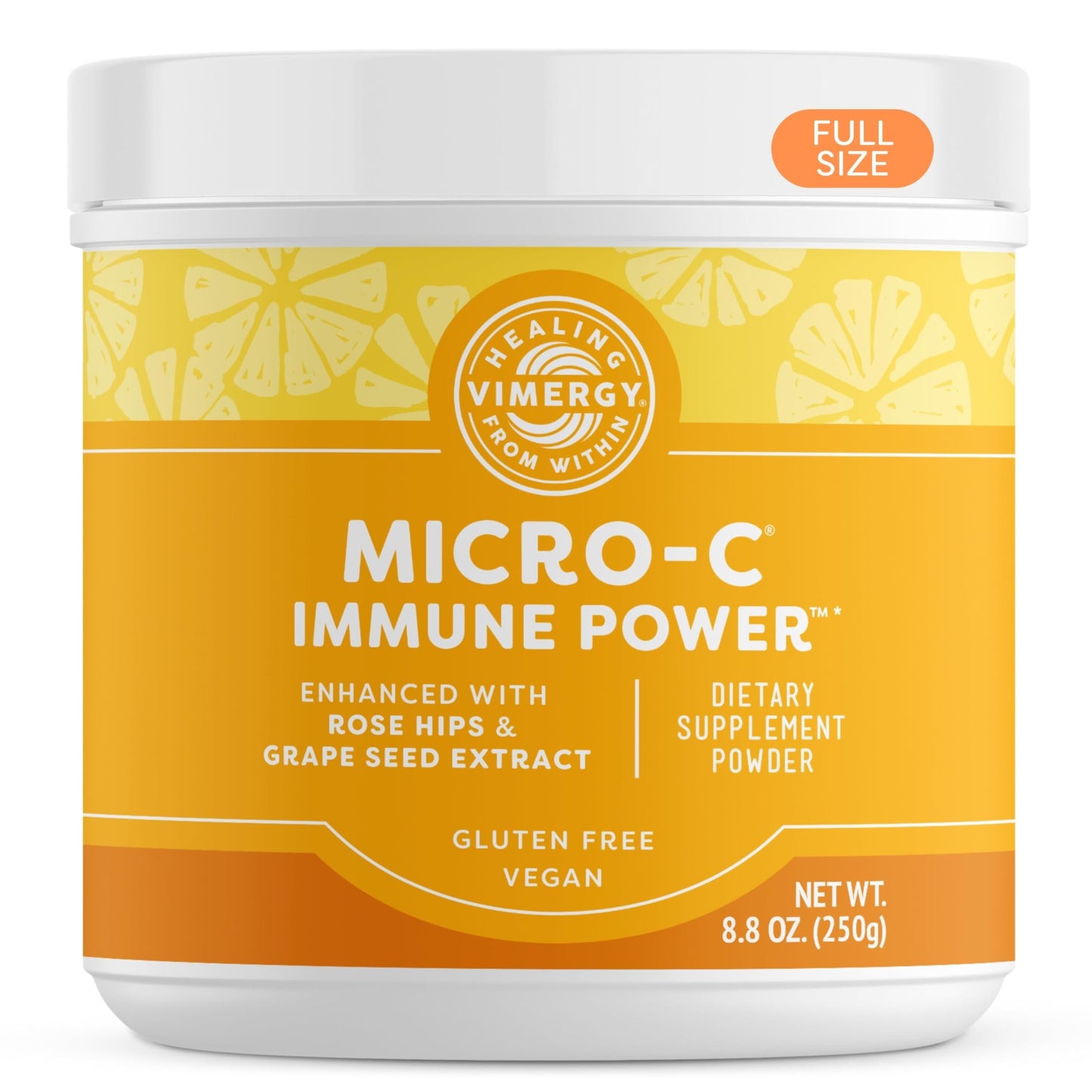 Vimergy Micro-C Immune Power Powder – 250g, 69 Servings, 2000mg Vitamin C