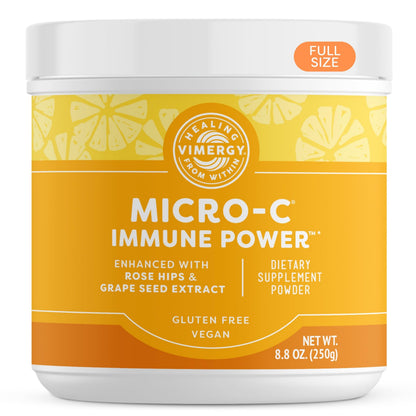 Vimergy Micro-C Immune Power Powder – 250g, 69 Servings, 2000mg Vitamin C