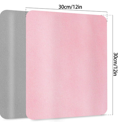 Vin Beauty Extra Large Microfiber Cleaning Cloths (12 x 12) for Eyeglasses & Screens – 5 Pack, Deerskin Velvet