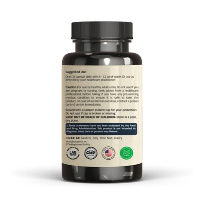 VINATURA Wormwood Black Walnut Clove Capsules – Cleanse, Detox & Gut Health Supplement | 60 Capsules