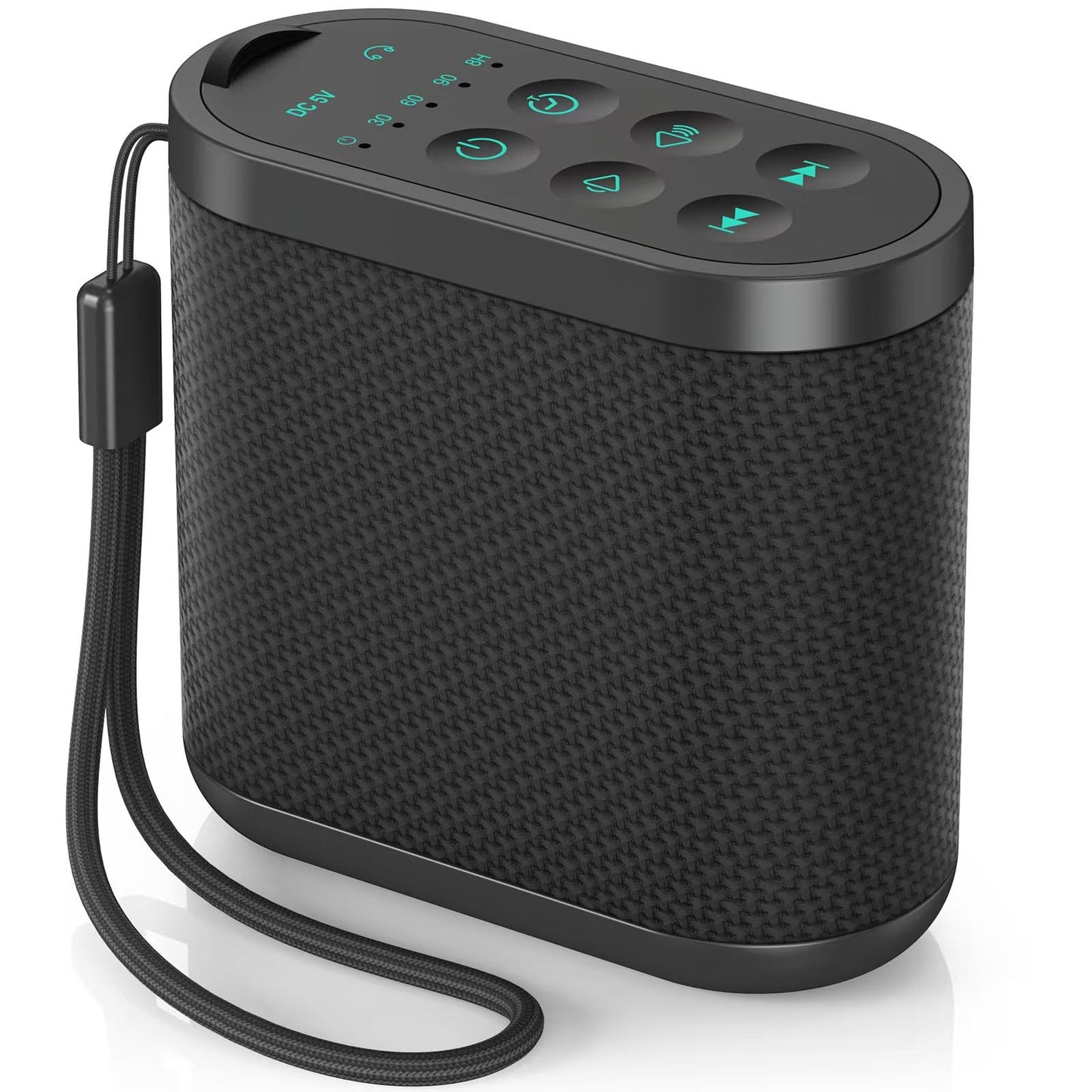 Vindsbay Portable White Noise Sound Machine (Brown/Pink/White) – 21 Sounds, 52h Battery, USB-C, Travel