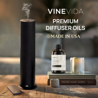 VINEVIDA Cuban Tobacco Fragrance Oil - 4 Oz for Cold Air Diffusers, Diffuser Oil Refill & Room Spray
