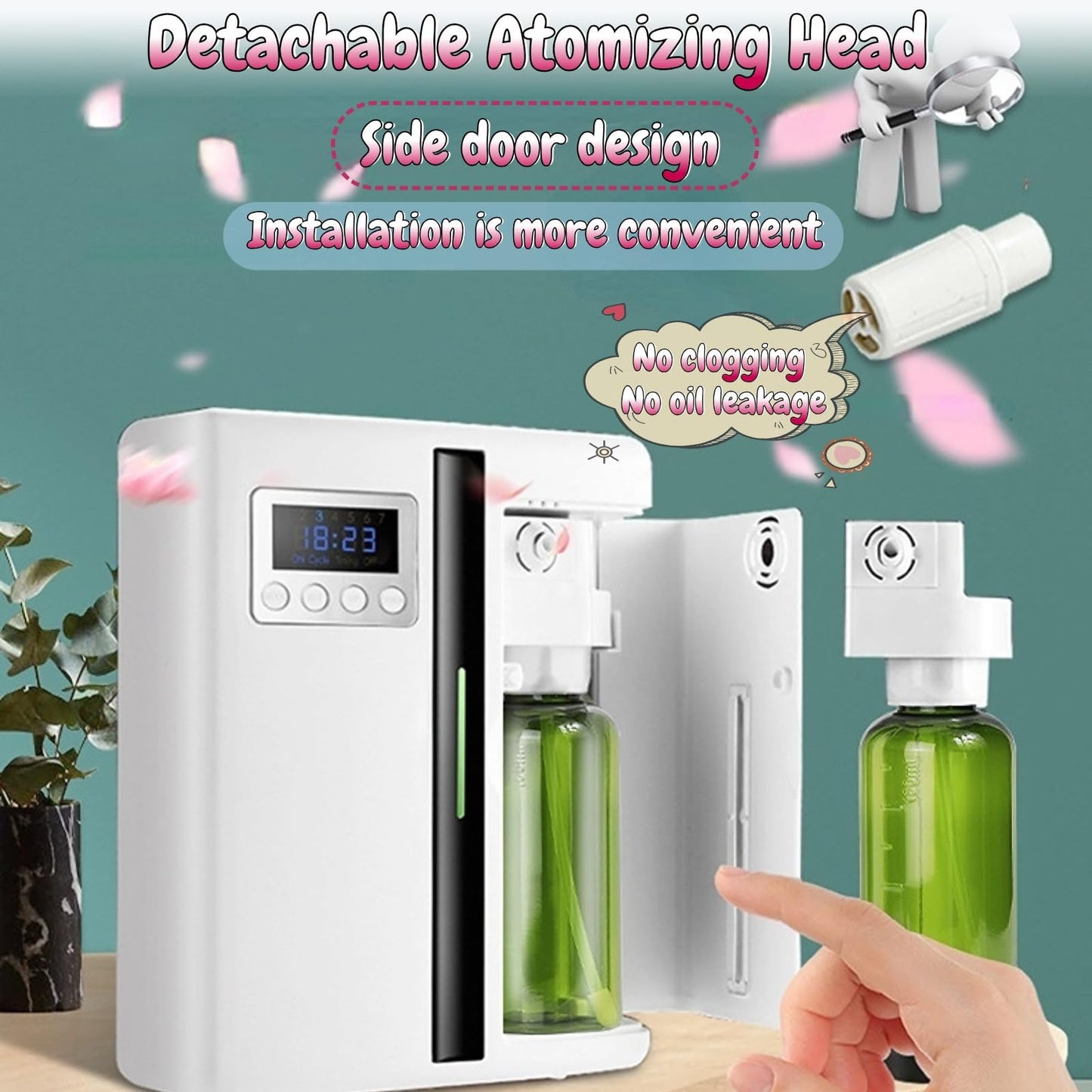 VINGVO Scent Diffuser – Bluetooth Aromatherapy for Home & Hospitality