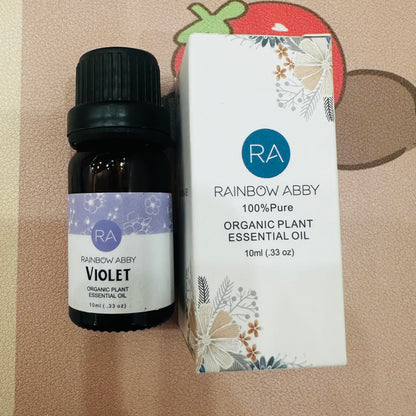 2-Pack Violet Essential Oil – 100% Pure Organic Violet Oil for Diffusers & Skin Care – 2 x 10ml