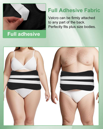Viowey Castor Oil Pack Wrap 11 PCS – Plus Size, Reusable Flannel, Machine Washable