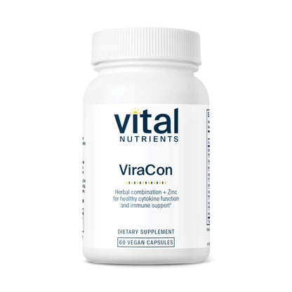 Vital Nutrients ViraCon | Vegan Immune Support with Zinc, Elderberry & Licorice Root | 60 Capsules