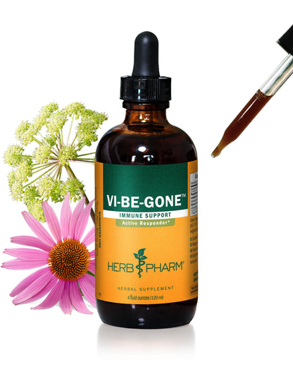 Herb Pharm Virattack Liquid Herbal Formula with Lomatium – Immune Support, 4 oz