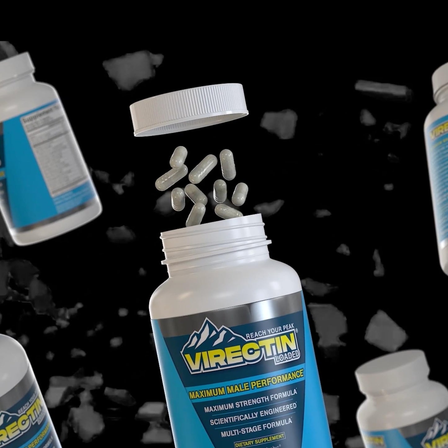 Virectin Loaded 90 Capsules (1 Bottle) – Male Enhancement Supplement