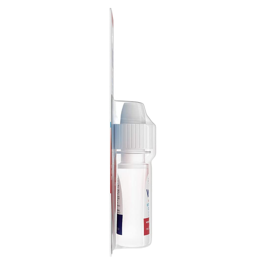 Visine Advanced Relief Redness Reliever Eye Drops, 0.28 oz | Compact Redness-Relief for Eyes