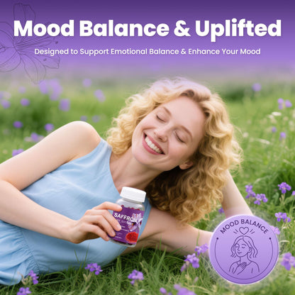 ZuriVitaNex Saffron Capsules – 88.5mg for Mood, Vision & Immunity | 60 Caps