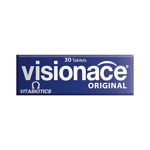 Vitabiotics Visionace Original – Nutritional Multivitamin for Normal Vision | Vitamins A, B2 & Zinc – 30 Tablets