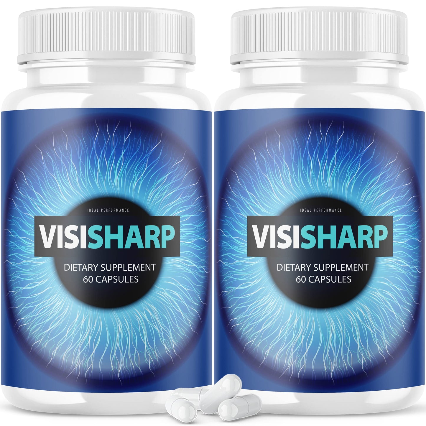 (2 Pack) Visisharp Advanced Eye Health Formula – Eye Health Supplement (120 Capsules)