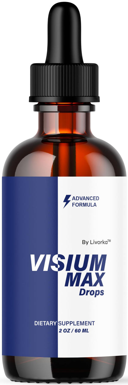 Visium Max Drops – Health Support Supplement | All-Natural Liquid Formula | 1 Month Supply