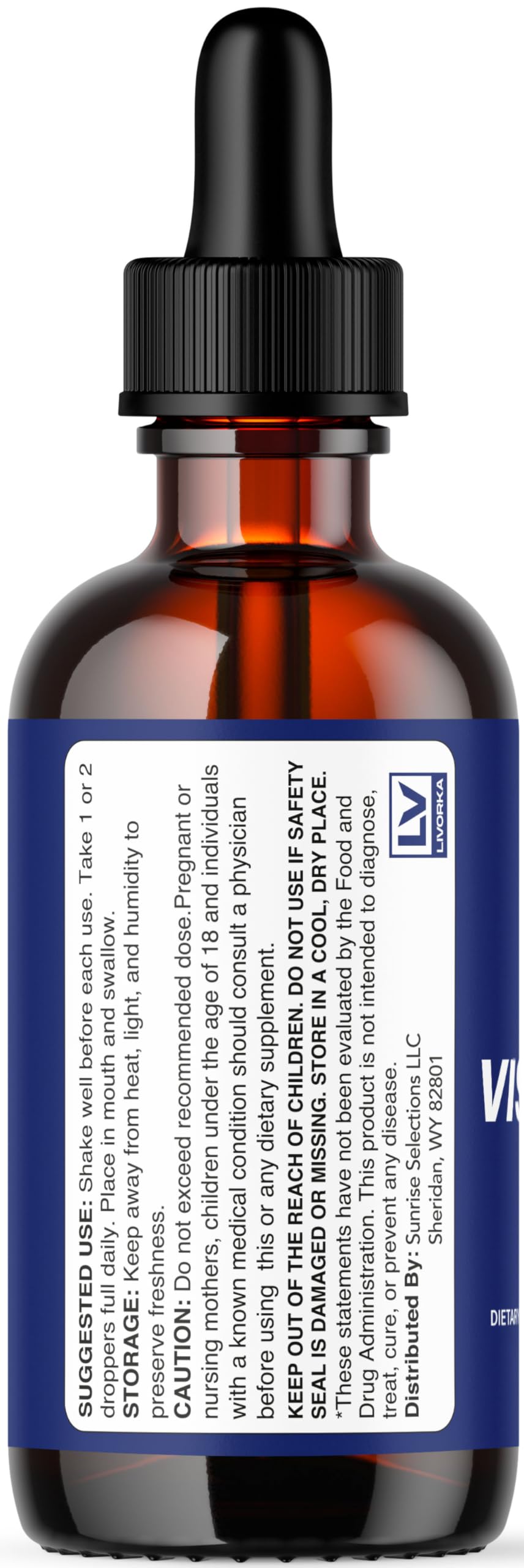 Visium Max Drops – Health Support Supplement | All-Natural Liquid Formula | 1 Month Supply