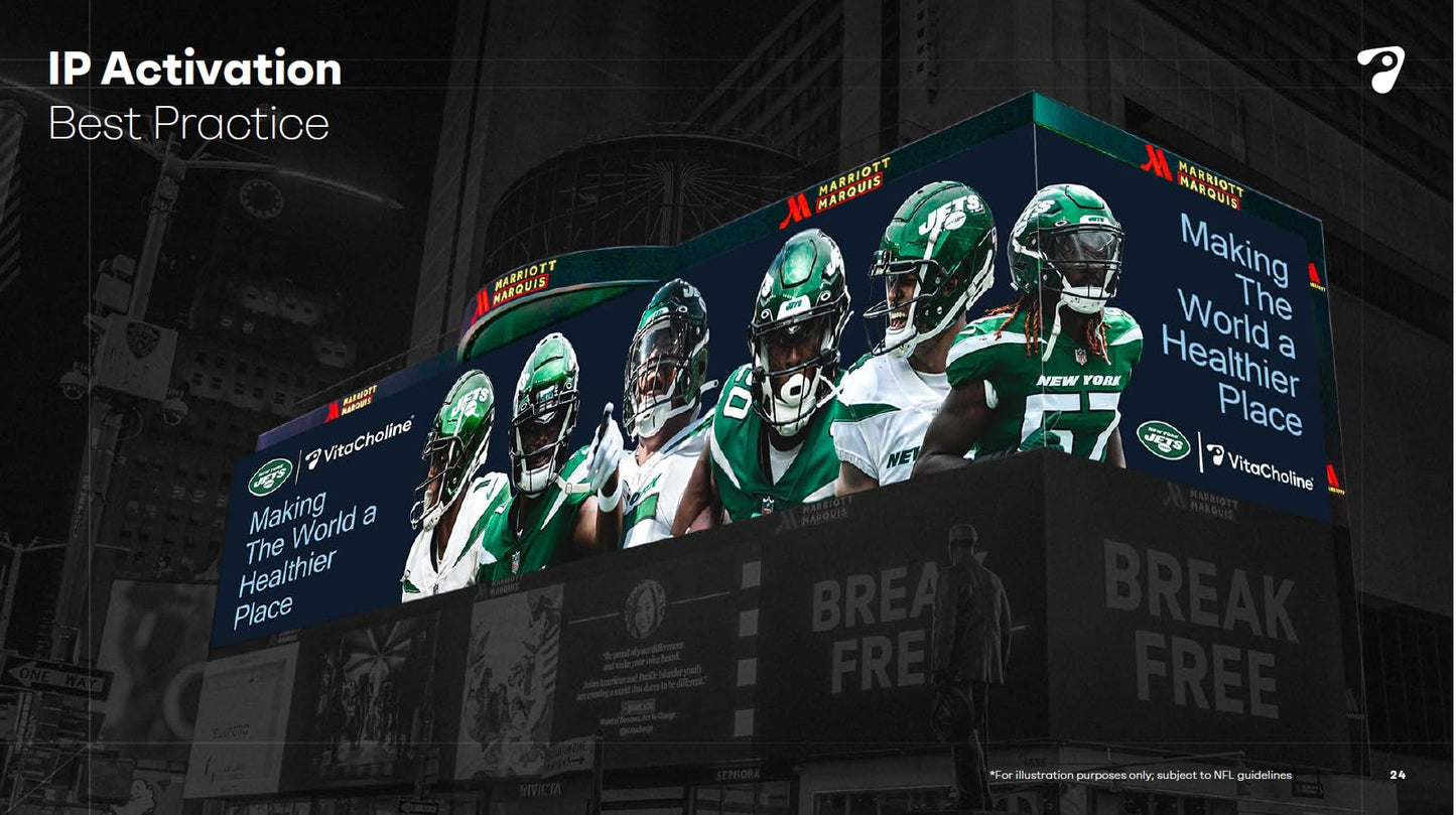 Award Winner VitaCholine 500mg – Liquid Choline for Pregnancy & Baby Brain Health – Made in USA
