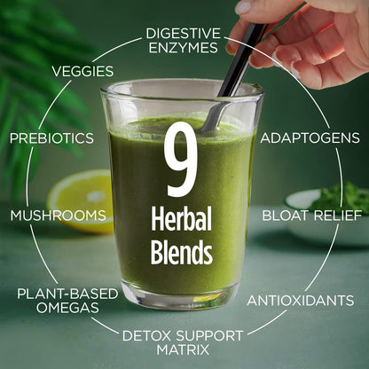 VitaCup So Good Super Greens Powder – 50+ Premium Superfoods, Berry Lemon, 30 Servings