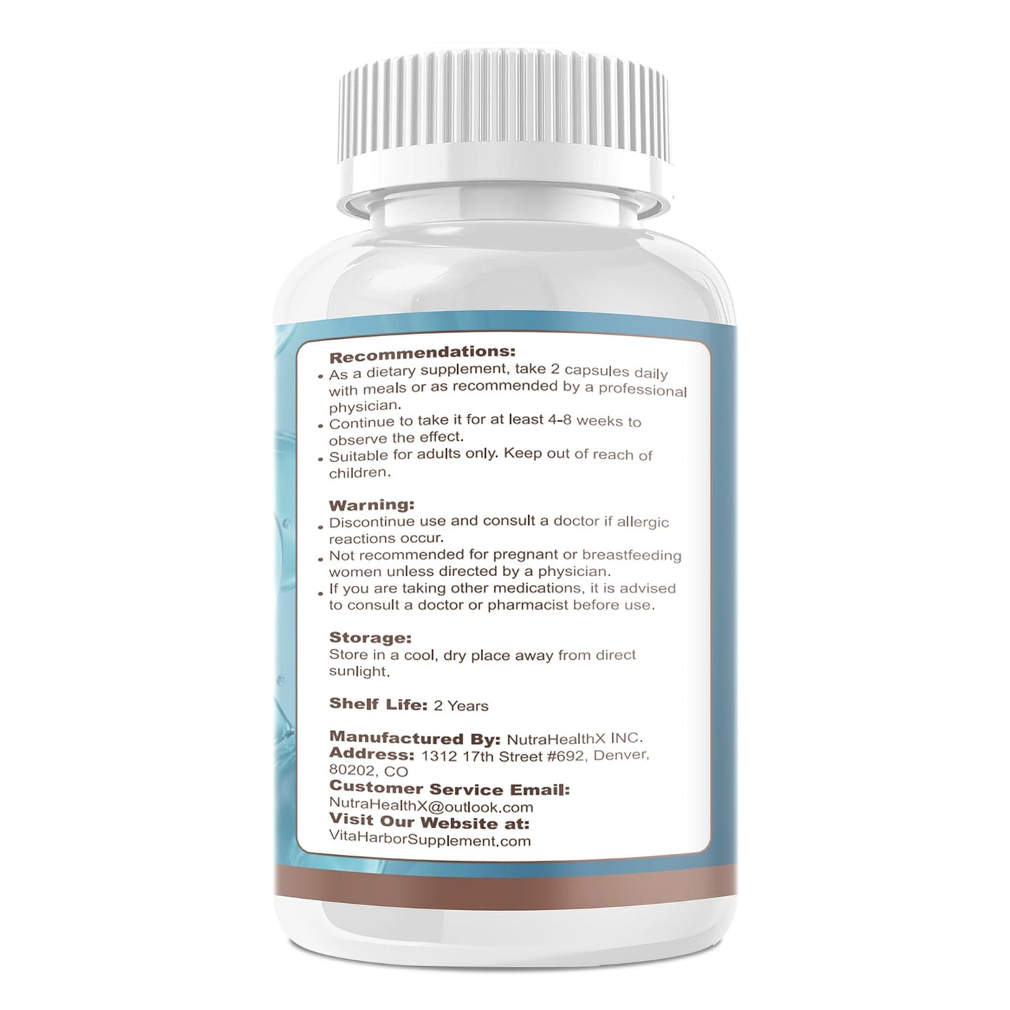 VitaHarbor Cortisol Supplement – 4-in-1 Stress Support (90 Veg Caps)