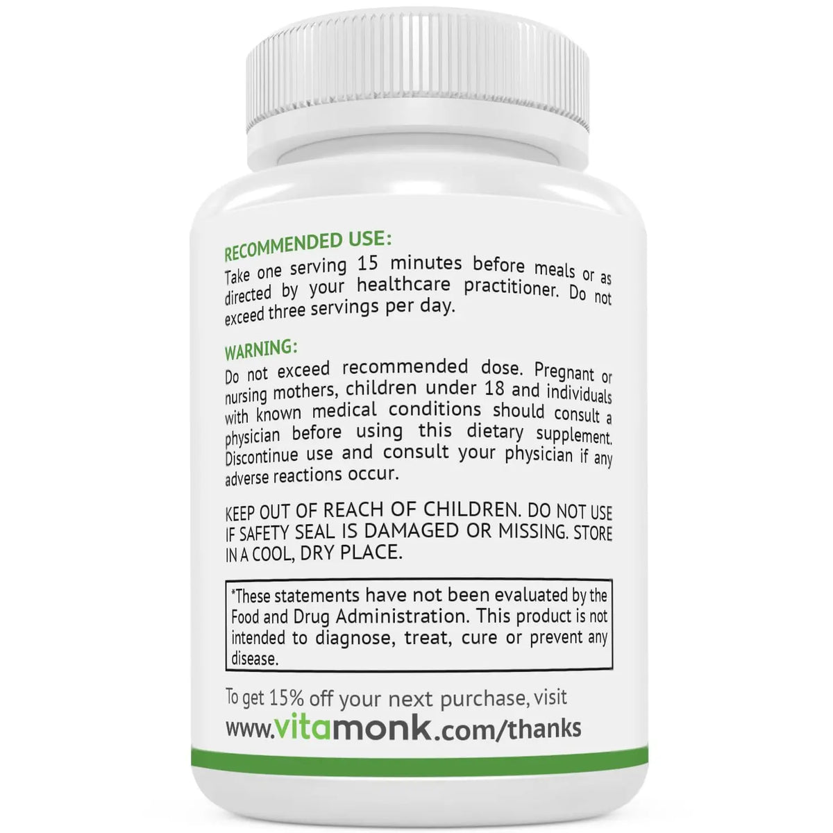 VitaMonk HistaResist DAO Enzyme Supplement – Histamine Support | 60 Caps BritishVita | Premium UK Vitamins & Wellness Supplements
