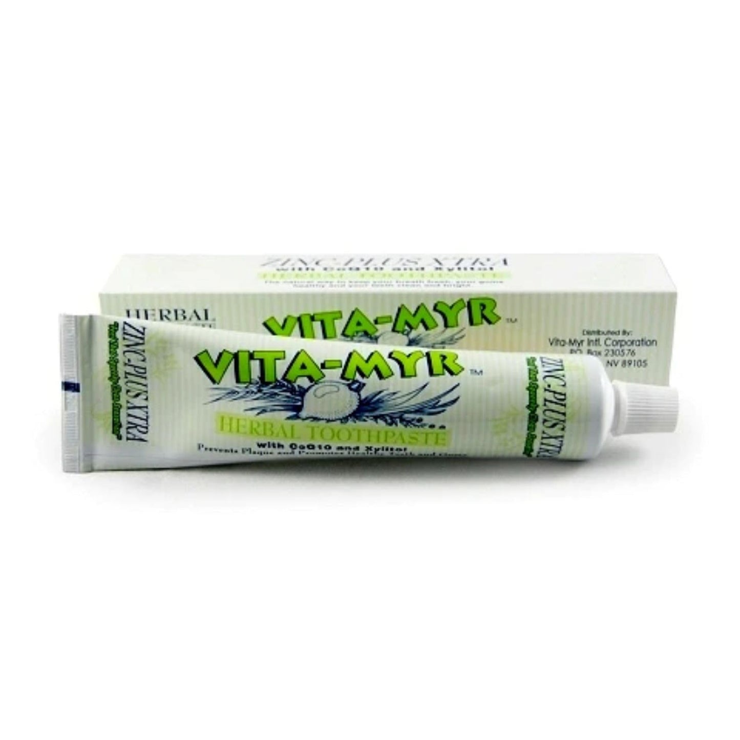 VITA MYR Herbal W CoQ10 And Xylitol Toothpaste, 5.4 oz