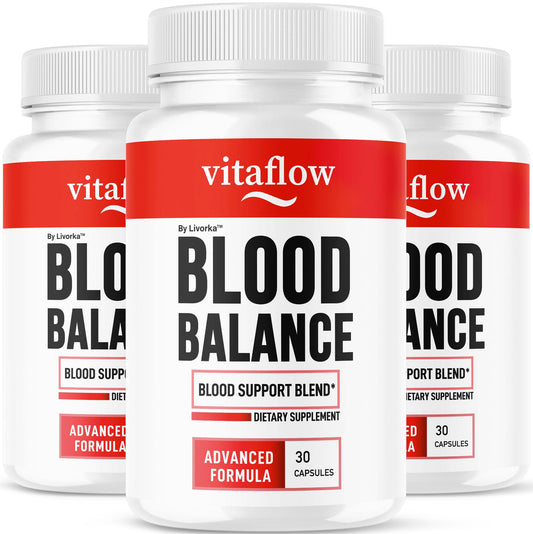 (3 Pack) VitaFlow Capsules – Balance Support Supplement, 90 Capsules BritishVita | Premium UK Vitamins & Wellness Supplements