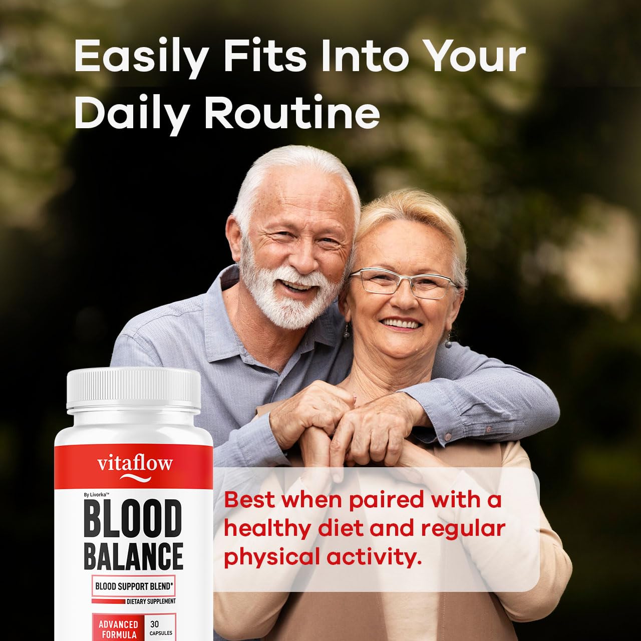 (3 Pack) VitaFlow Capsules – Balance Support Supplement, 90 Capsules