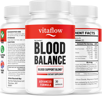(3 Pack) VitaFlow Capsules – Balance Support Supplement, 90 Capsules