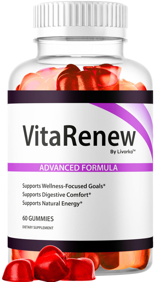 VitaRenew Gummies - 1050MG Advanced Formula | Maximum Strength (60 Gummies) BritishVita | Premium UK Vitamins & Wellness Supplements