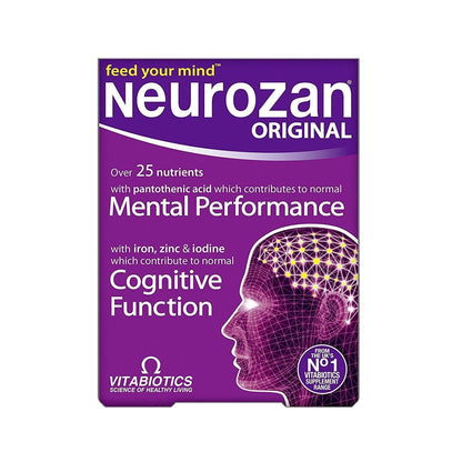 Vitabiotics Neurozan Twin Pack (30 Tablets each) – Brain & Cognitive Support