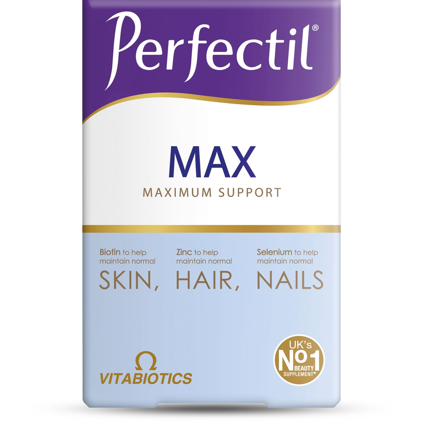 Vitabiotics Perfectil Max - 84 Tabs/Caps | Ultimate Skin, Hair & Nails Beauty Support