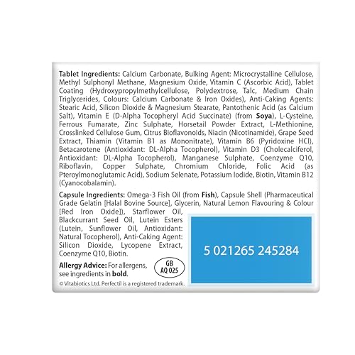 Vitabiotics Perfectil Max - 84 Tabs/Caps | Ultimate Skin, Hair & Nails Beauty Support