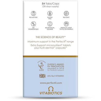 Vitabiotics Perfectil Max - 84 Tabs/Caps | Ultimate Skin, Hair & Nails Beauty Support