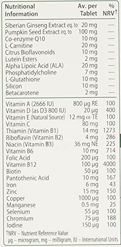 Vitabiotics Wellman 70+ 30 Tabs – Comprehensive Multivitamin for Men 70+
