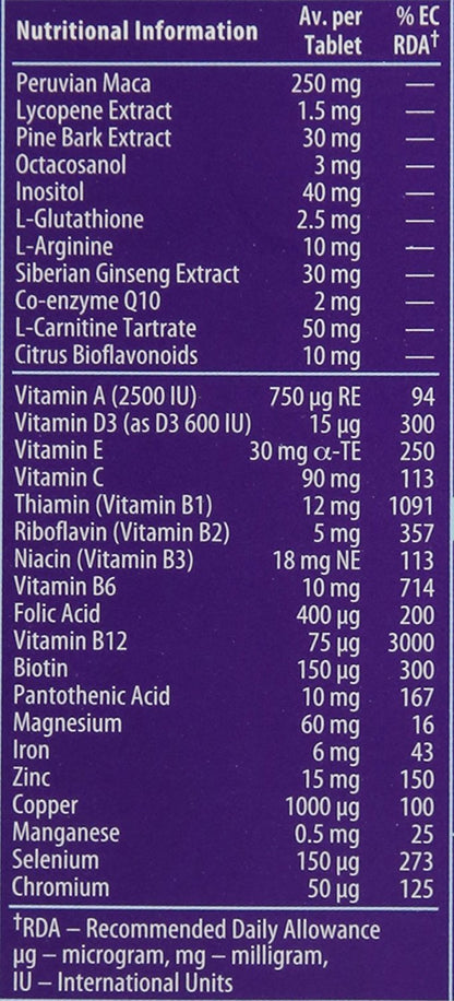 Vitabiotics Wellman Conception 30 Tablets — Male Fertility Support