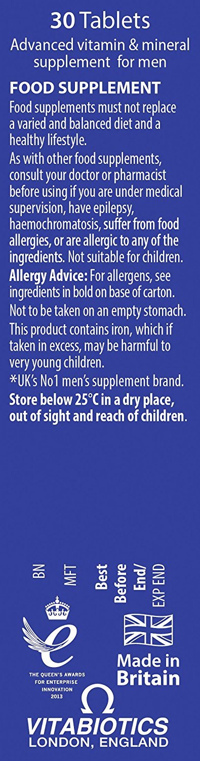 Vitabiotics Wellman Conception 30 Tablets — Male Fertility Support
