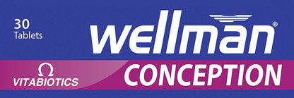 Vitabiotics Wellman Conception 30 Tablets — Male Fertility Support