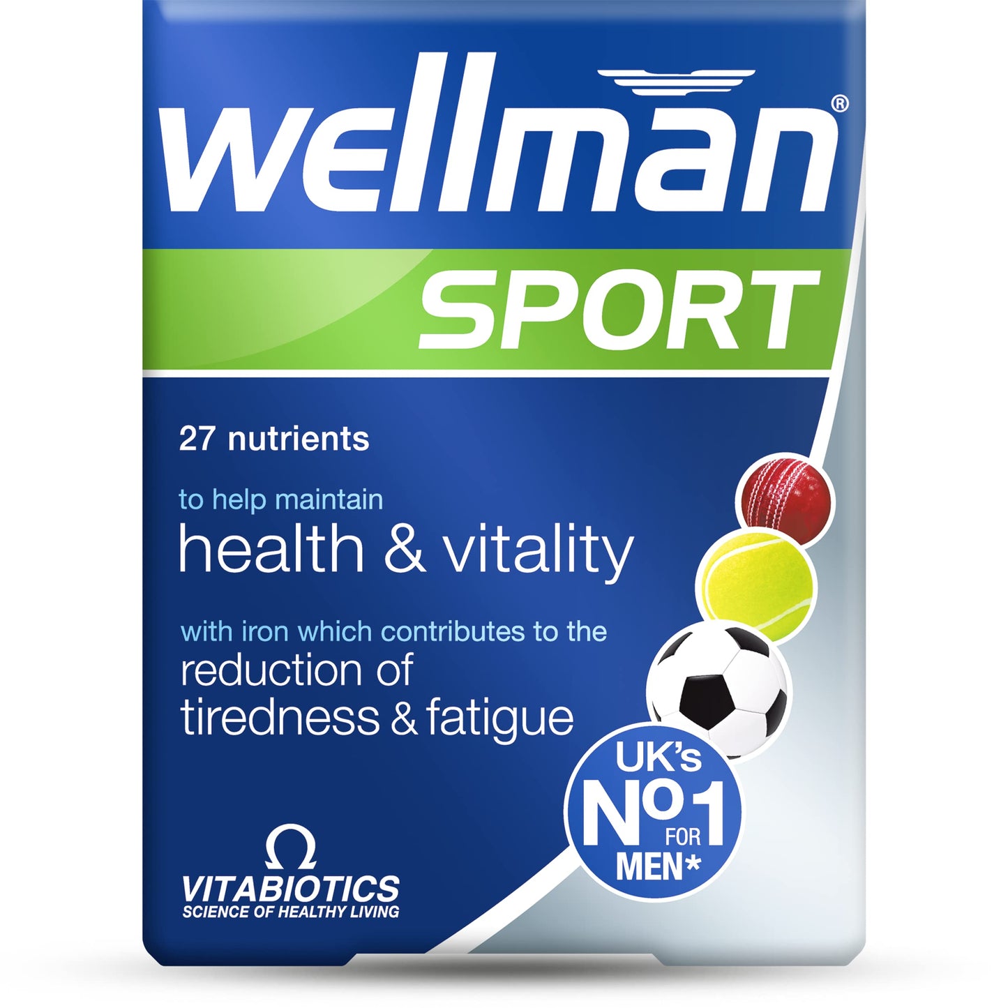 Vitabiotics Wellman Sport Tablets - 30 Tablets | Wellman Vitamins