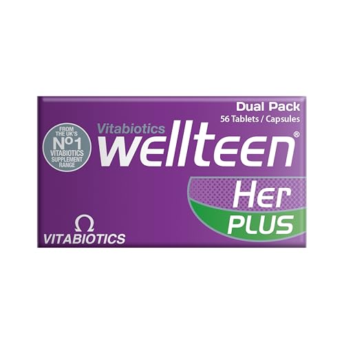 Vitabiotics Wellteen Her Plus Omega-3 – Advanced Nutrition for Teens 13-19