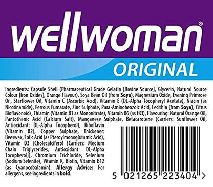 Vitabiotics Wellwoman Original 90 Tablets | Wellwoman 90 Capsules
