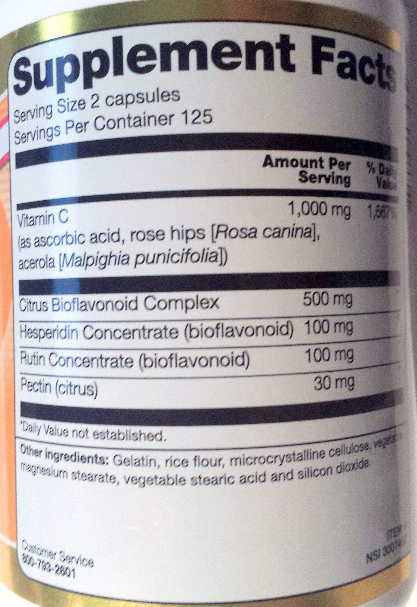 Vitacost Buffered C w/ Bioflavonoid Complex – 1000 mg per Serving, 250 Capsules