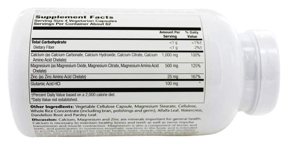 Vitacost Calcium, Magnesium & Zinc - 300 Tablets