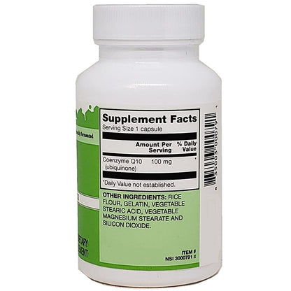 Vitacost CoQ10 100 mg - 60 Capsules | Coenzyme Q10 Supplement