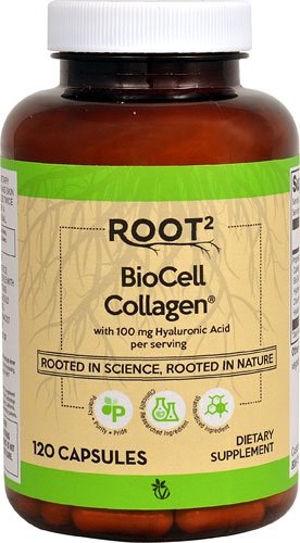Vitacost Hyaluronic Acid with BioCell Collagen II – 100 mg per Serving | 120 Capsules