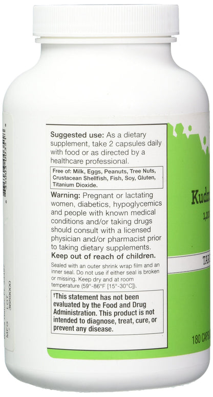 Vitacost Kudzu Root Extract 1200 mg per Serving - 180 Capsules