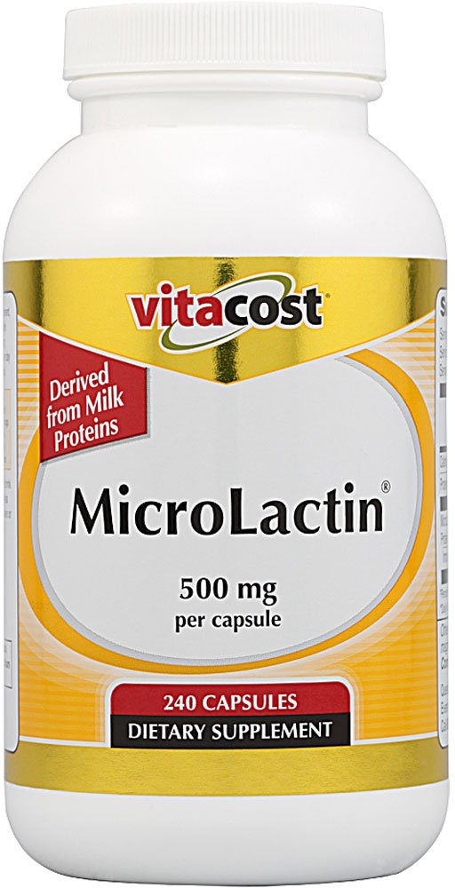 Vitacost MicroLactin - 240 Capsules | Joint Health Support