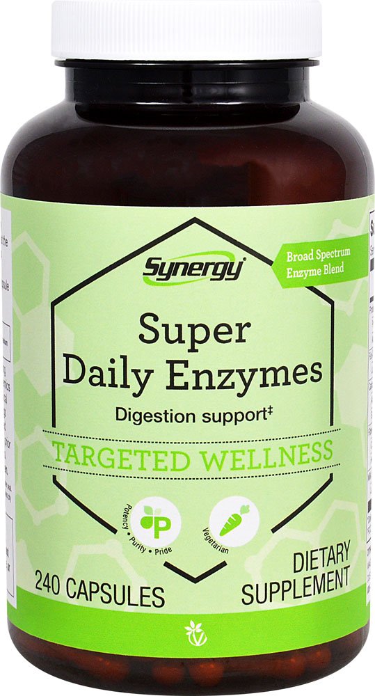 Vitacost Super Daily Enzymes - 240 Capsules | Broad-Spectrum Digestive Support
