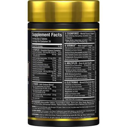 AllMax Vitaform Multi-Vitamin for Men, 60 Tablets