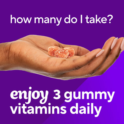 Vitafusion Power Zinc Gummy Vitamins – Immune Support, Strawberry Tangerine, 90 Count