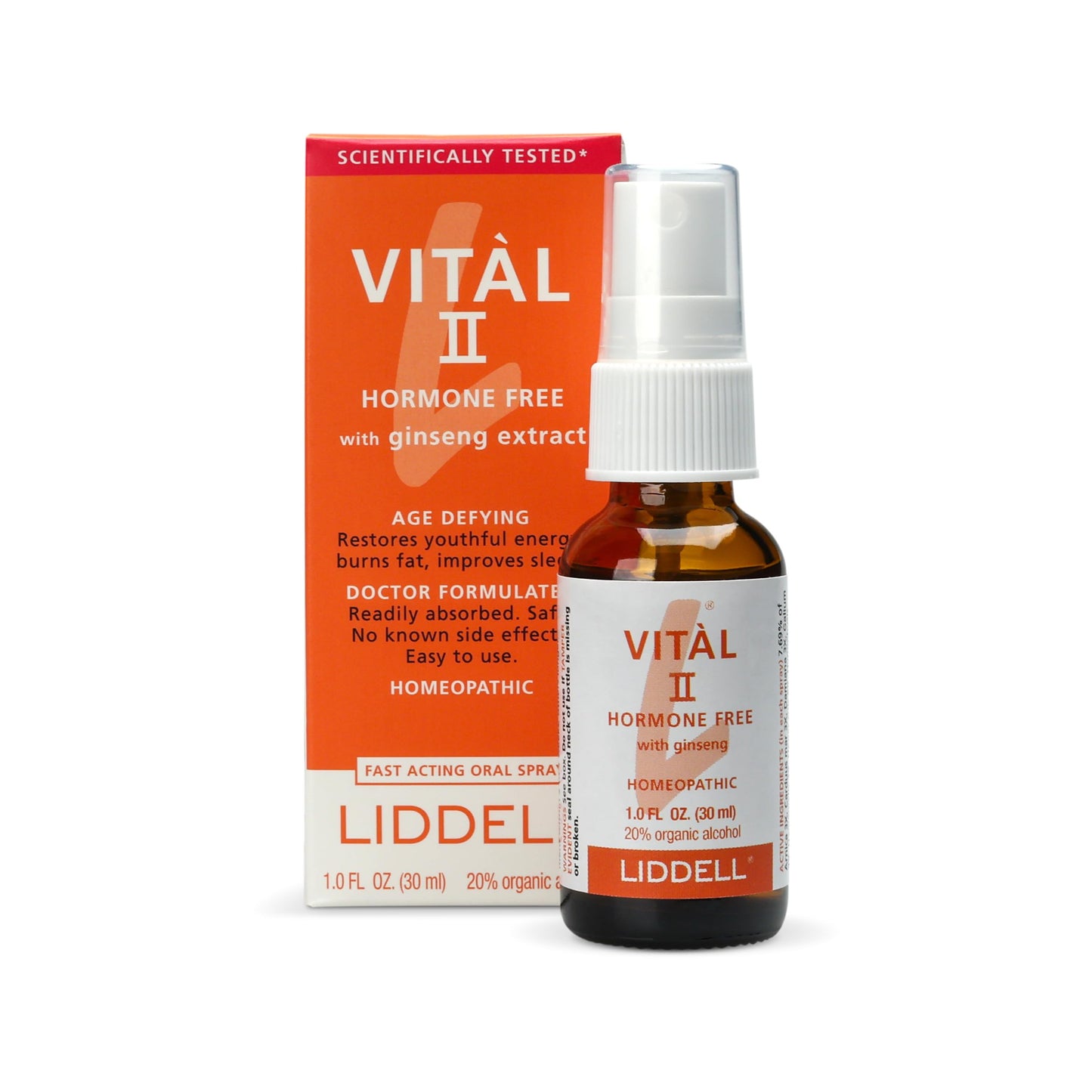 Vital II Liddell Homeopathic 1 oz Liquid - Natural Relief & Sleep Support